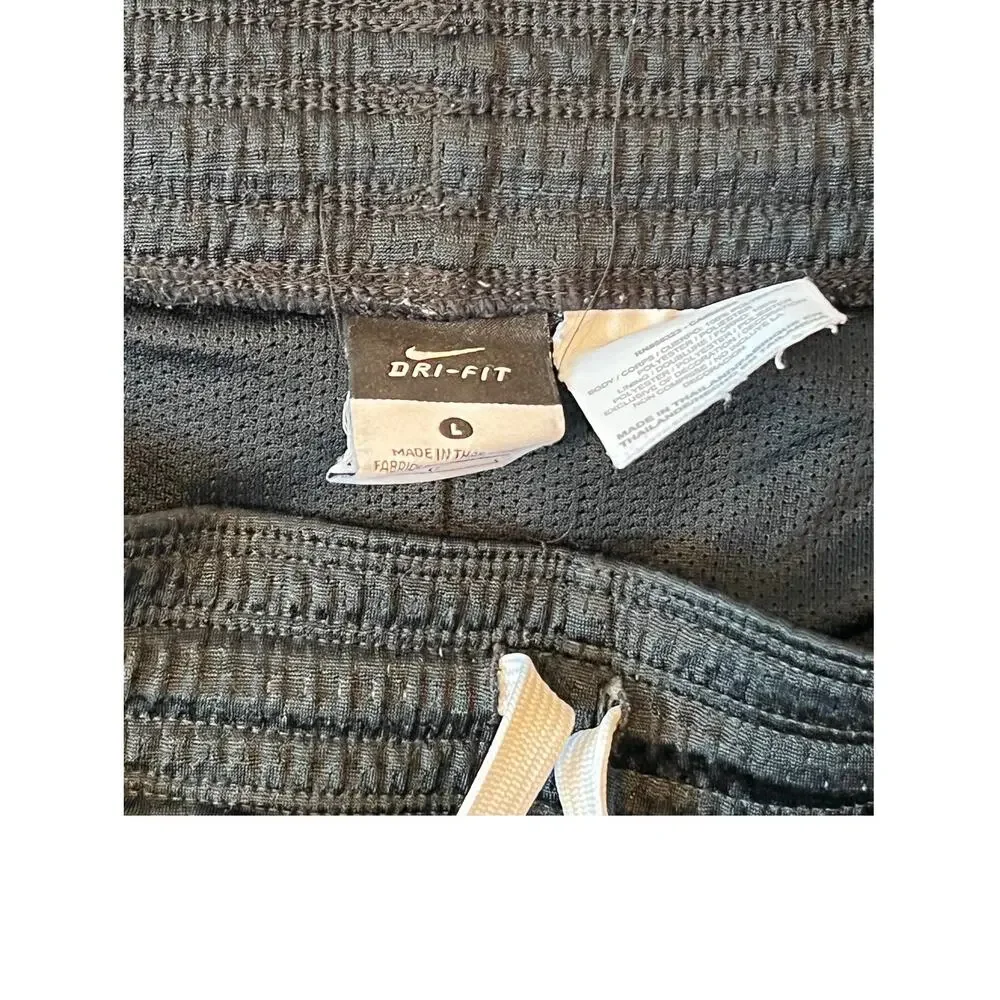 Nike Black Dri Fit Training Shorts Mens L - Picture 3 of 3